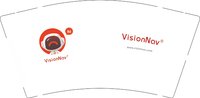 12241204 （改）VISONNOV9盎司加厚2千只：陌zhou 一次性定制纸杯、一次性广告纸杯设计图