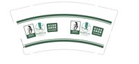 3141128 艾公馆 9盎司1000个：241128-637366516100076 一次性定制纸杯、一次性广告纸杯设计图