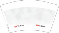 12241128改西谷12盎司加厚1千个：tb538022218 一次性定制纸杯、一次性广告纸杯设计图