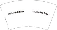 12241201MMby Hair code14盎司5千个加急加急：（配黑高盖5千）tb368852770 一次性定制纸杯、一次性广告纸杯设计图