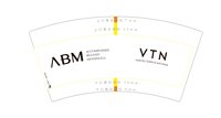 15241208VTN 7盎司1000个：love粉兔 一次性定制纸杯、一次性广告纸杯设计图