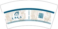 3141104 美邦发品 7盎司特厚2000个：241104-009070252333924 一次性定制纸杯、一次性广告纸杯设计图