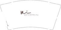 12241204 甜品工作室9盎司加厚1千个：memory张馨 一次性定制纸杯、一次性广告纸杯设计图