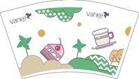 12241129Vanke 12盎司1000个（含白色高盖）：云集资 一次性定制纸杯、一次性广告纸杯设计图