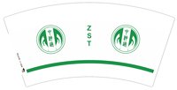 12241122中神通7盎司1千：夏均国努力吧 一次性定制纸杯、一次性广告纸杯设计图
