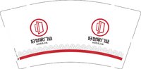 12241129 好世家门业9盎司1千个：愿你早登天堂 一次性定制纸杯、一次性广告纸杯设计图