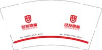 12241118世友地板9盎司加厚1千：f8mz76 一次性定制纸杯、一次性广告纸杯设计图