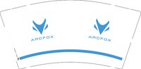 12241202arcfox9盎司1千加急加急加急：尤玟博（顺丰陆运加急） 一次性定制纸杯、一次性广告纸杯设计图