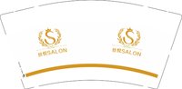 12241203丝悦SALON9盎司加厚1千：why0086 一次性定制纸杯、一次性广告纸杯设计图