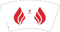 13241213 中视天合14盎司1千加急：张士君豪 一次性定制纸杯、一次性广告纸杯设计图