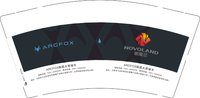 3141208 ARCFOX 9盎司特厚5000个：241210-124308734292815 一次性定制纸杯、一次性广告纸杯设计图