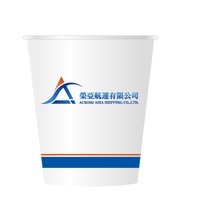 12241219榮亞航運有限公司12盎司1千个：起个好听的昵称呀 一次性定制纸杯、一次性广告纸杯设计图