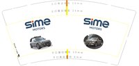 12241211 sime9盎司1万：迷人小可爱啦 一次性定制纸杯、一次性广告纸杯设计图