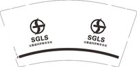 12241209安徽盛国律师事务所9盎司1千个：酥皮大鸡腿 一次性定制纸杯、一次性广告纸杯设计图