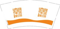 12241222潮舍9盎司加厚1千：卢美霖2010 一次性定制纸杯、一次性广告纸杯设计图