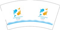 11241215萌萌鲸7盎司1万个：我爱网购516926882 一次性定制纸杯、一次性广告纸杯设计图