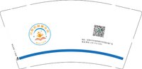 12250103（有改）贝斯凯（高尔夫）9盎司1千：fengyeping萍 一次性定制纸杯、一次性广告纸杯设计图
