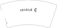 12241211之禾ICICLE7盎司2千：小姚子2012 一次性定制纸杯、一次性广告纸杯设计图