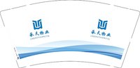 12241214承天物业 9盎司1千：tb413061730 一次性定制纸杯、一次性广告纸杯设计图