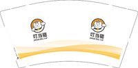 12250102叮当猫9盎司1千个：纯子03180228 一次性定制纸杯、一次性广告纸杯设计图