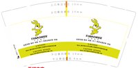 12241225 （500一箱）TUBAO兔宝宝9盎司5万350克专版：踩踩踩13738955956 一次性定制纸杯、一次性广告纸杯设计图