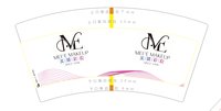3141218 美娥彩妆 7盎司1000个：241218-577304052053304 一次性定制纸杯、一次性广告纸杯设计图