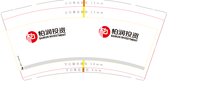 （印500修白杯）13241231 9盎司1千：清衫_长袍 一次性定制纸杯、一次性广告纸杯设计图