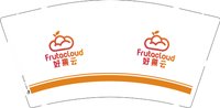 12241218 好果云9盎司3千：莫斯科没有眼泪9527 一次性定制纸杯、一次性广告纸杯设计图