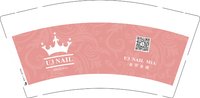 12250104 U3 nail Mia 9盎司1000个：hokwok0603 一次性定制纸杯、一次性广告纸杯设计图