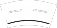 12241212 精致的每一瞬间9盎司1千个：小小开心淘01 一次性定制纸杯、一次性广告纸杯设计图