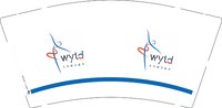 12250102wytd 9盎司加厚1千：tb025321243 一次性定制纸杯、一次性广告纸杯设计图