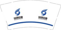12241209国琪硅业9盎司1千个：tb9856573856 一次性定制纸杯、一次性广告纸杯设计图