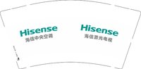 12241219海信激光电视（换） 9盎司加厚1000个：装修选货 一次性定制纸杯、一次性广告纸杯设计图