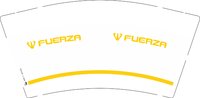 3141220 FUERZA 9盎司1000个：241220-083277944400903 一次性定制纸杯、一次性广告纸杯设计图