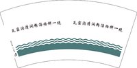 （印500修白杯）3141213 瓦窑沟清涧粉汤烙饼一绝 7盎司特厚1000个：241213-654290512233247 一次性定制纸杯、一次性广告纸杯设计图