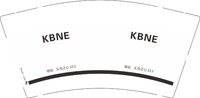 12241226 KBNE 9盎司1千个：留恋凡宇屋 一次性定制纸杯、一次性广告纸杯设计图