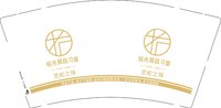 12241224有改拾光周自习室 9盎司加厚1千只：tajtaobao 一次性定制纸杯、一次性广告纸杯设计图