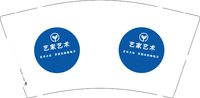 12241209艺家艺术9盎司1千：姜家敏99 一次性定制纸杯、一次性广告纸杯设计图