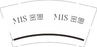 13241209 （改）密思MIS 9盎司1千个：张杨真真 一次性定制纸杯、一次性广告纸杯设计图