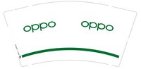 12241228OPPO专卖店9盎司1千：袁家高y 一次性定制纸杯、一次性广告纸杯设计图