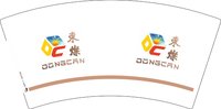 3141230 東燦 7盎司特厚1000个：241230-114452108863679 一次性定制纸杯、一次性广告纸杯设计图
