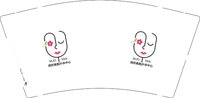 13241215诺妍美肌纤体中心9盎司1千个：cherry182227960 一次性定制纸杯、一次性广告纸杯设计图