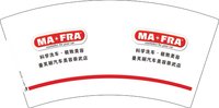 12250107 曼芙丽汽车美容崇武店7盎司1千个：（放9和12的样品）ting89111 一次性定制纸杯、一次性广告纸杯设计图