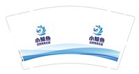（印刷500修白）12250112小鲸鱼 9盎司1千：jmzjmz1994 一次性定制纸杯、一次性广告纸杯设计图