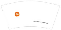 12250205 小米9盎司5000个：yn小亚宁 一次性定制纸杯、一次性广告纸杯设计图
