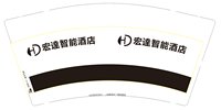 14250119宏達智能酒店9盎司加厚2千个：马翔文 一次性定制纸杯、一次性广告纸杯设计图