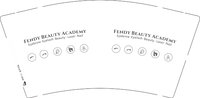 12250205（两面）有改 FENDY BEAUTY 9盎司加厚1千（纸杯1千1箱，配白高盖1千）：fendychew99999 一次性定制纸杯、一次性广告纸杯设计图
