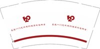 12250113 改美是一门艺术（安可拉红）9盎司加厚1千：幼苗的杂货铺 一次性定制纸杯、一次性广告纸杯设计图