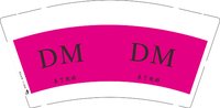 12250205DM美甲 9盎司1千：丽丽1475075161 一次性定制纸杯、一次性广告纸杯设计图