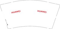 3140111 Huawei 9盎司1000个：250111-383380364864043 一次性定制纸杯、一次性广告纸杯设计图